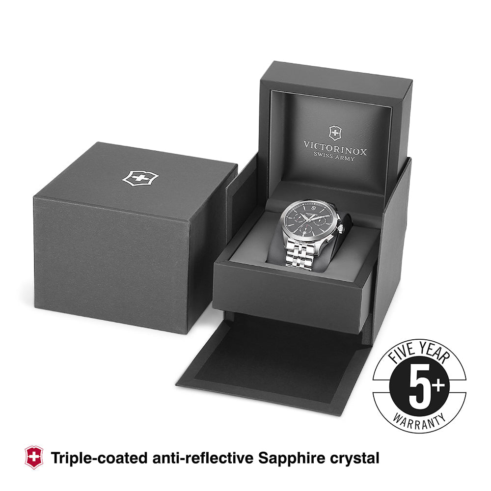 Victorinox Alliance Analog Black Dial Men's Watch-241745