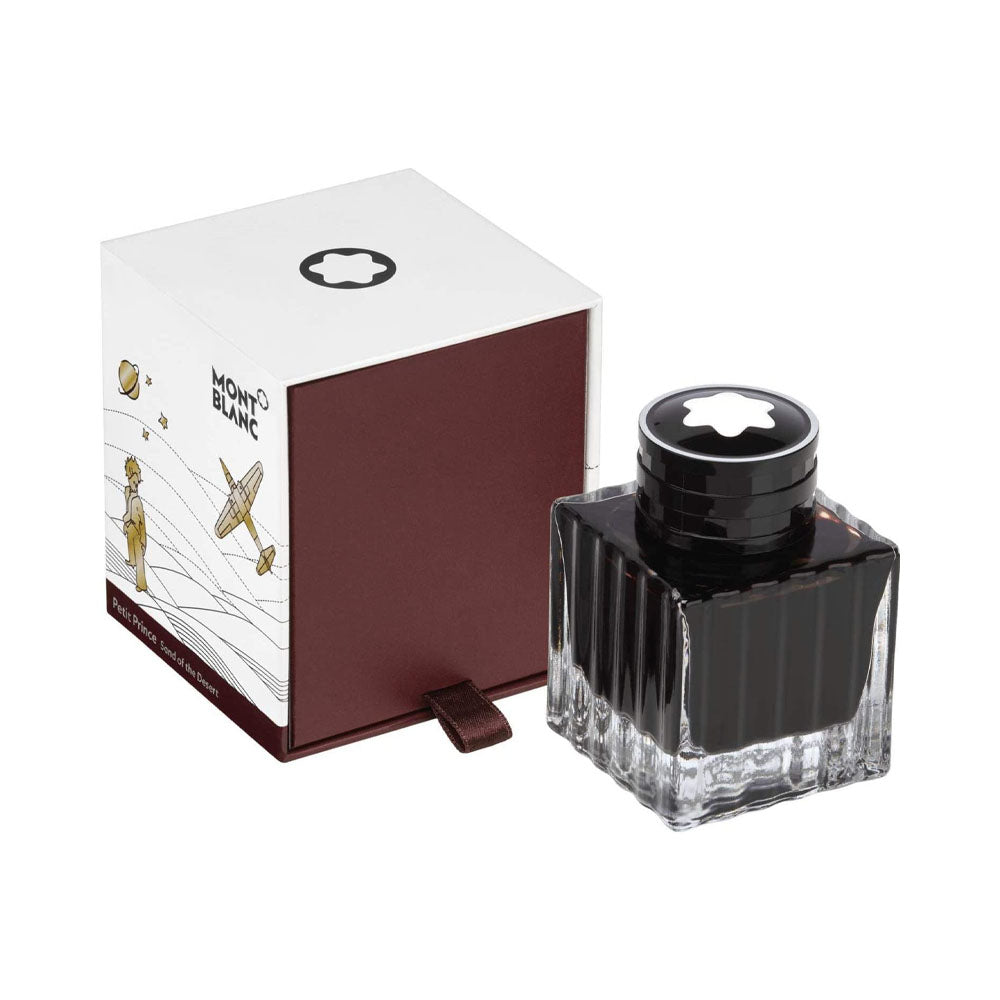 Mont Blanc Ink Bottle 50 ml Petit Prince Sand of the Desert Brown 119564