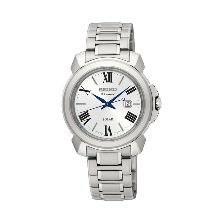 Seiko Analog White Dial Women's Watch - SUT321P1