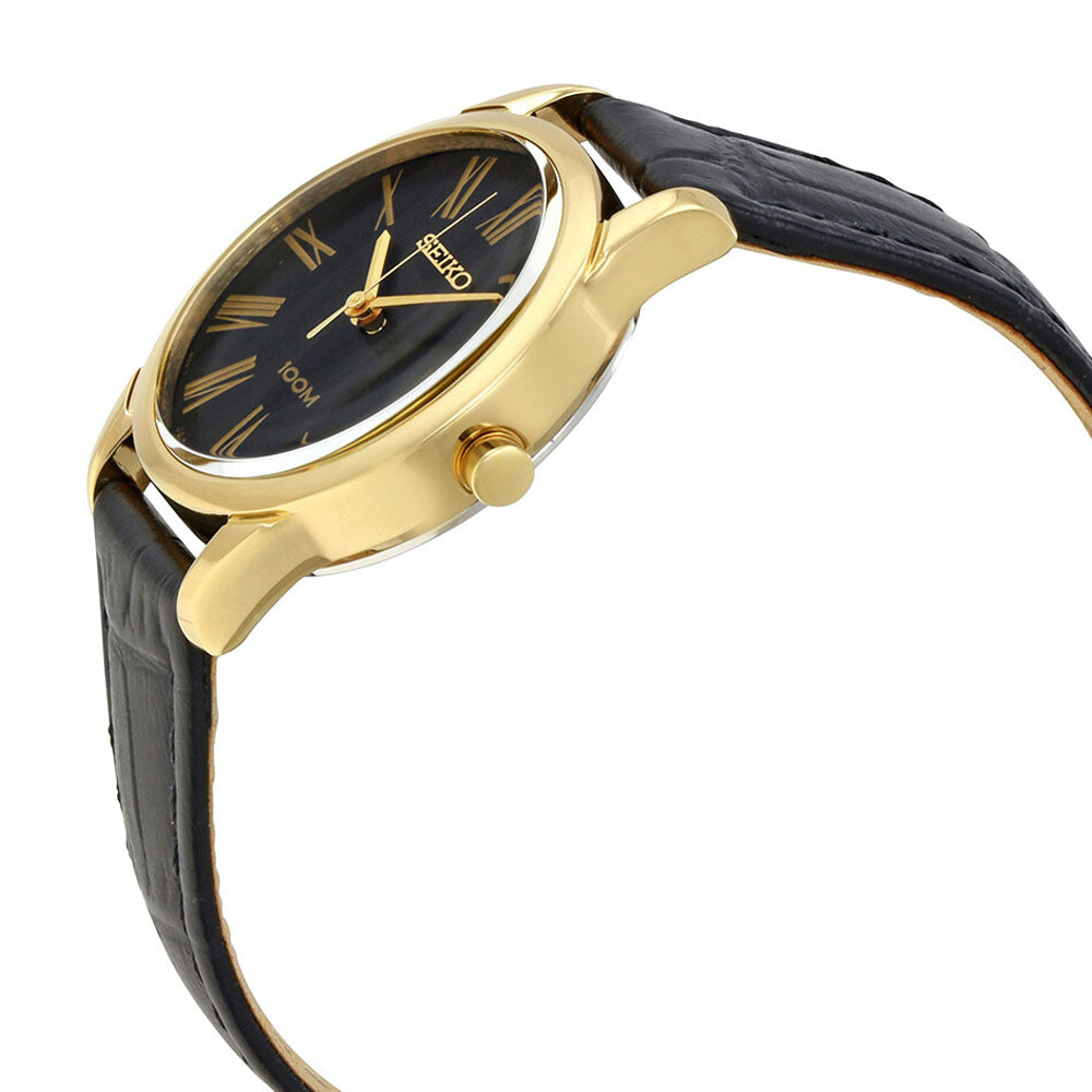 Ladies watches with black on sale dial