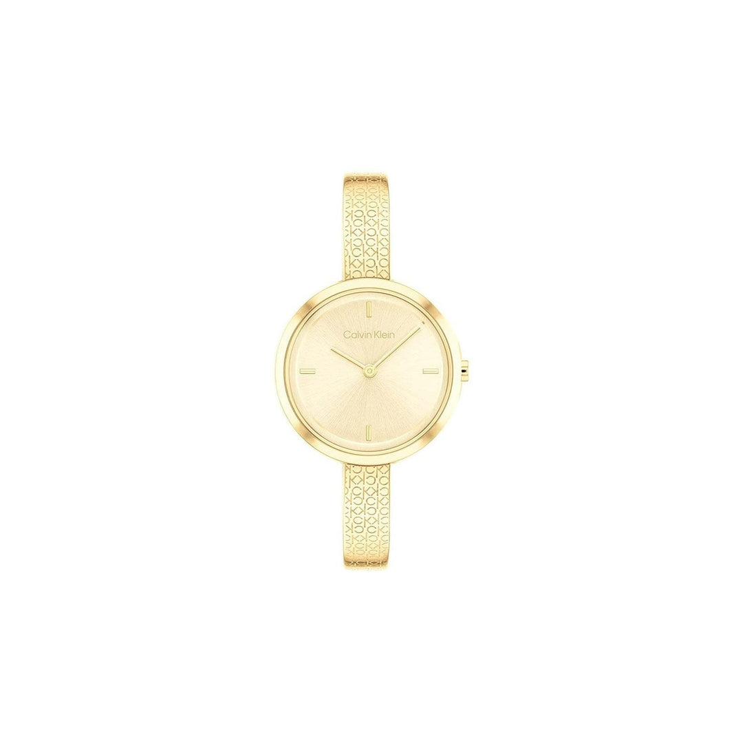 Calvin Klein Iconic Analog Gold Dial Women's Watch-25200182
