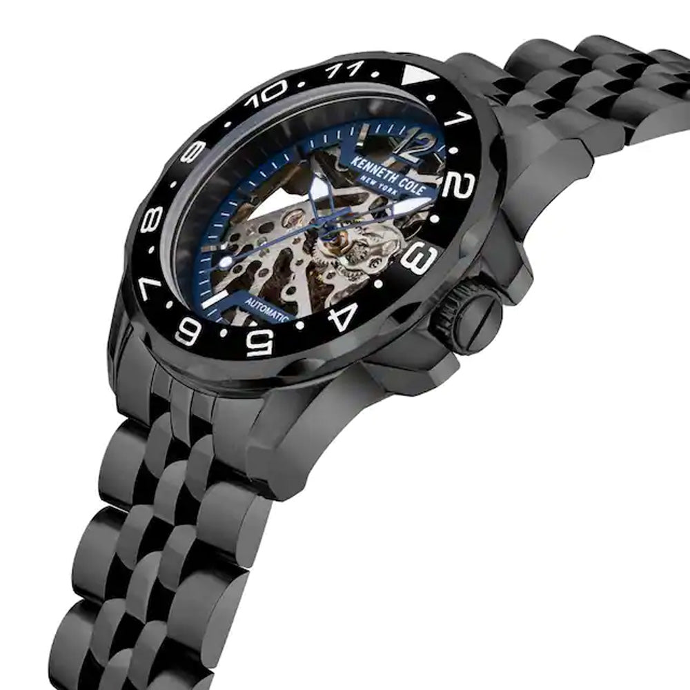 Kenneth Cole Blue Dial Automatic Watch For Men KCWGL2124803MN