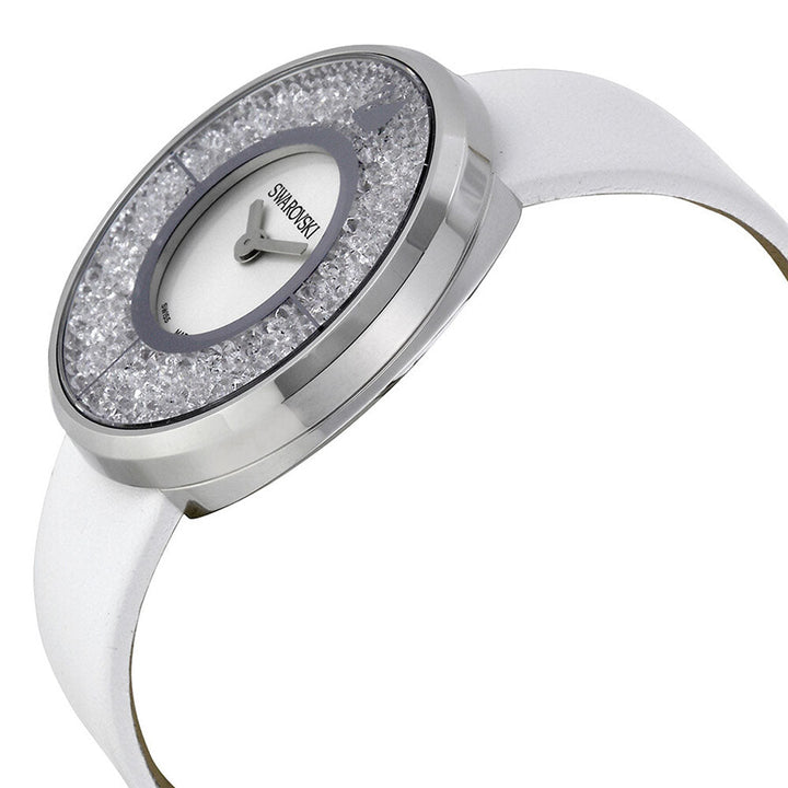 Search by brand or model SWAROVSKI Crystalline White Dial Calfskin Leather Strap Quartz Ladies Watch 1135989