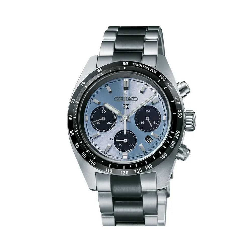 Seiko SSC909P1 Prospex Crystal Trophy Speedtimer Limited Edition Solar Watch Men