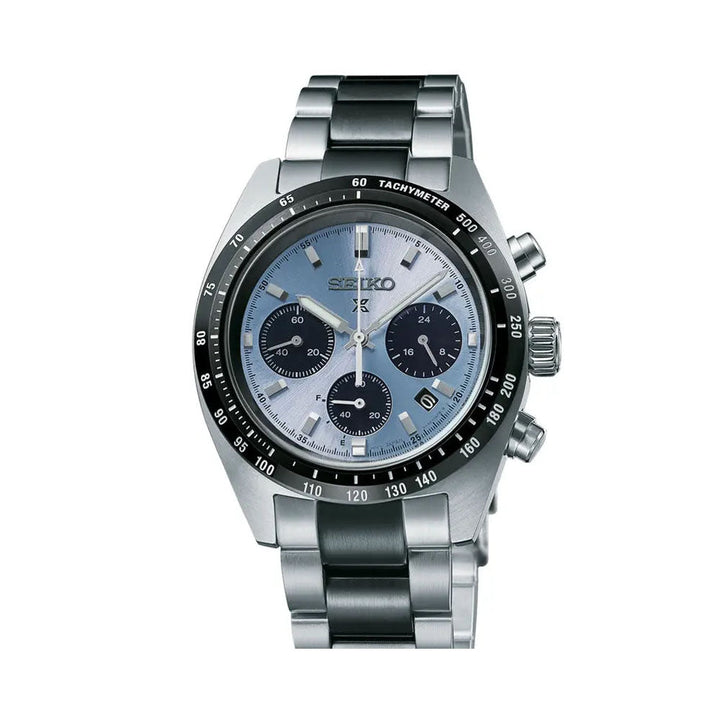 Seiko SSC909P1 Prospex Crystal Trophy Speedtimer Limited Edition Solar Watch Men