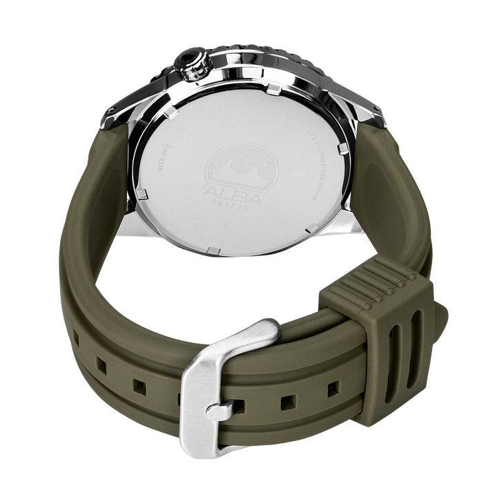 AS9Q21X1 Watch with Rotating Bezel