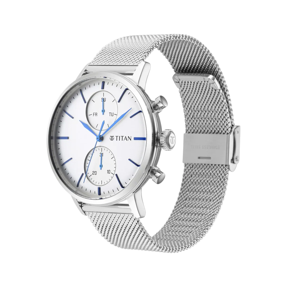 Titan 90135SM01 Light Leathers IV Analog Watch For Men