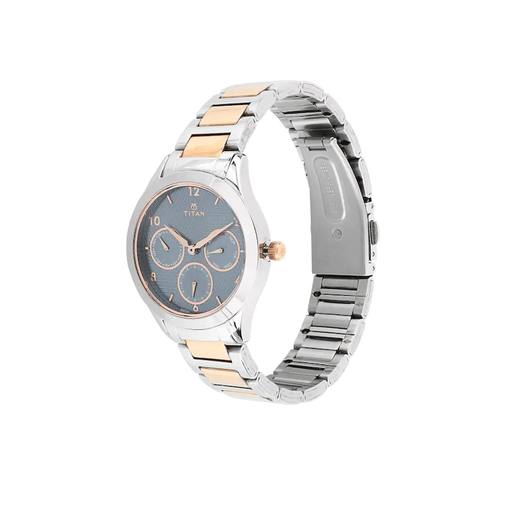 Titan Neo Analog Blue Dial Women's Watch 2570KM02