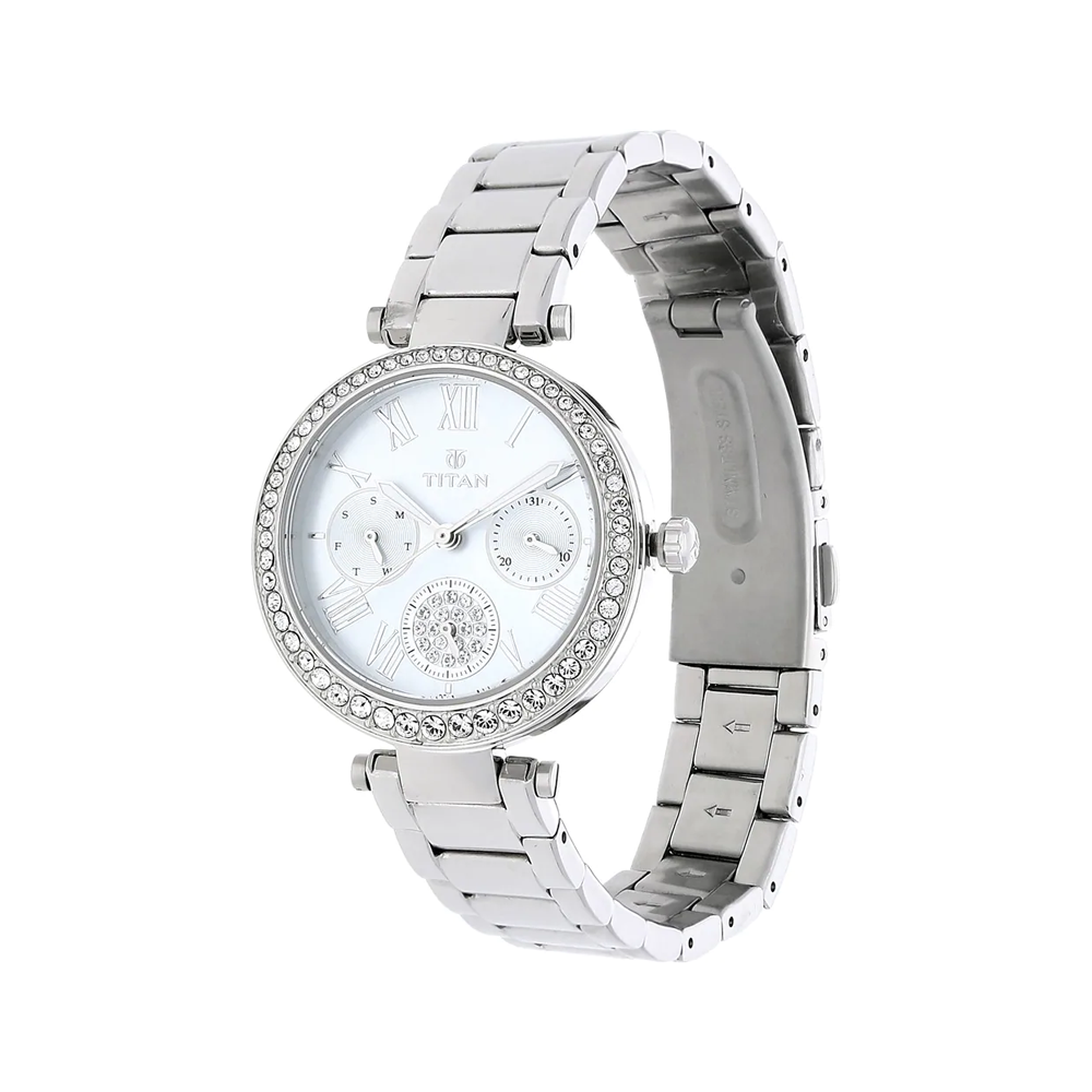 Titan 95023SM01J Analog Watch for Women The Watch Factory
