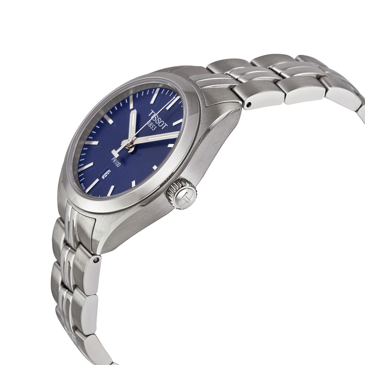 Tissot T1012101104100 PR100 Blue Dial Stainless Steel Ladies Watch