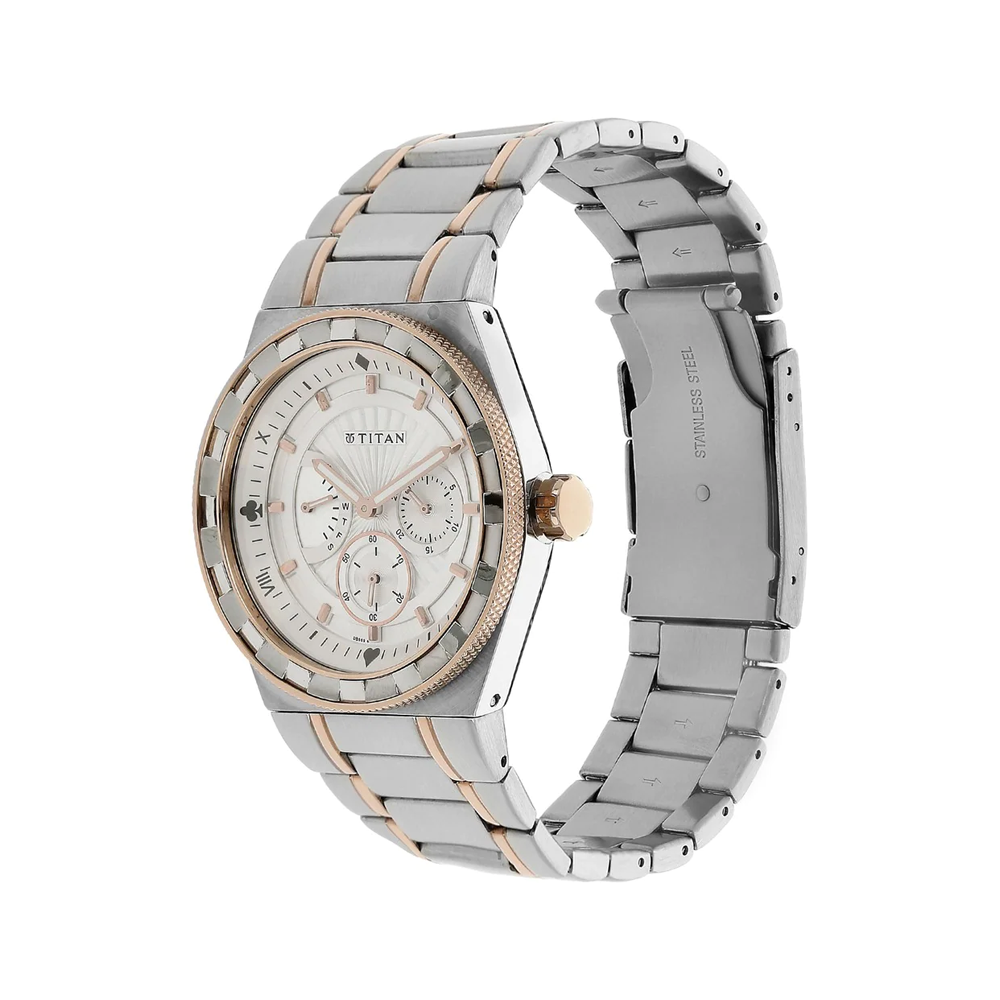 TITAN White Dial Men's Watch NE9453KM01J – The Watch Factory ®