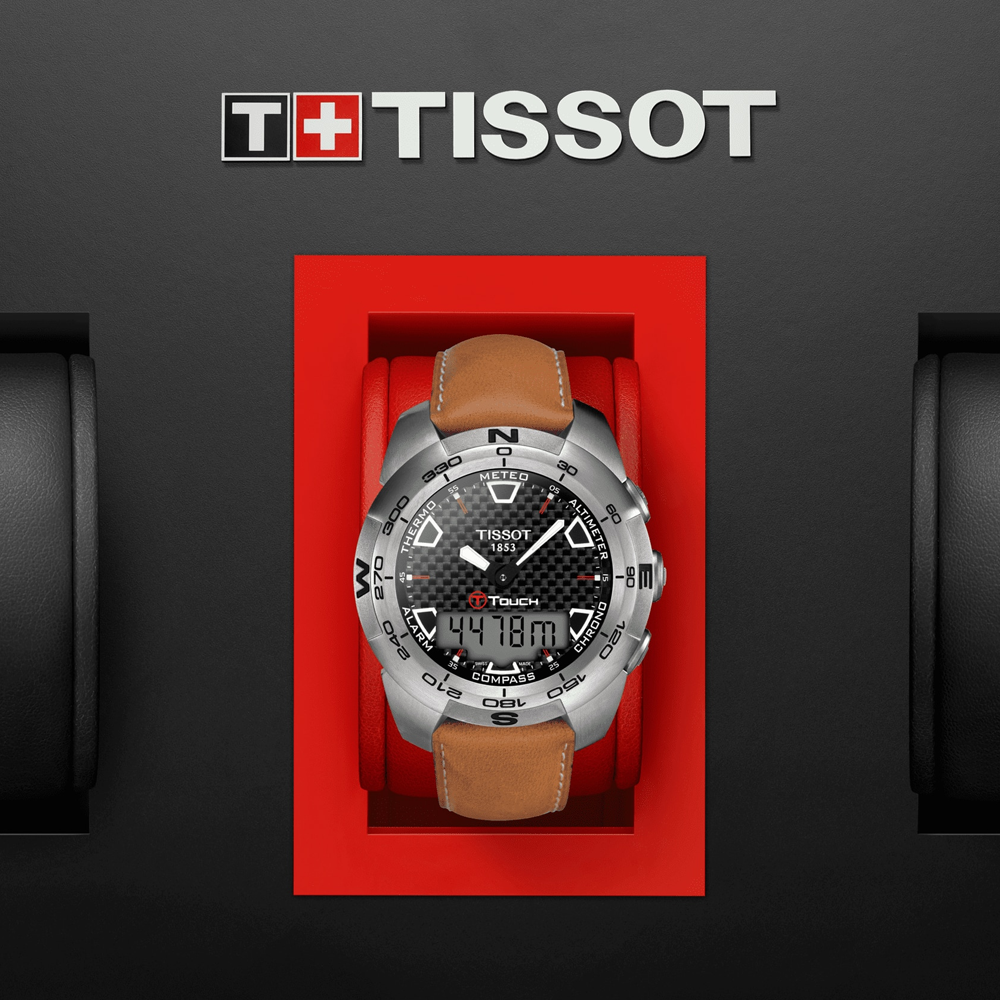 Tissot T-touch Expert Titanium Chronograph Mens Watch T0134204620100
