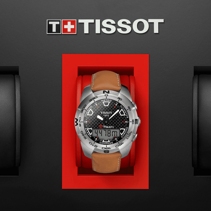 Tissot T-touch Expert Titanium Chronograph Mens Watch T0134204620100