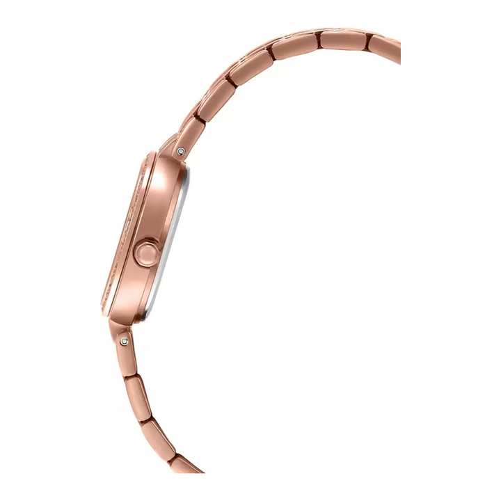 Casio Sheen Analog Rose Gold Dial Women's Watch-SH225