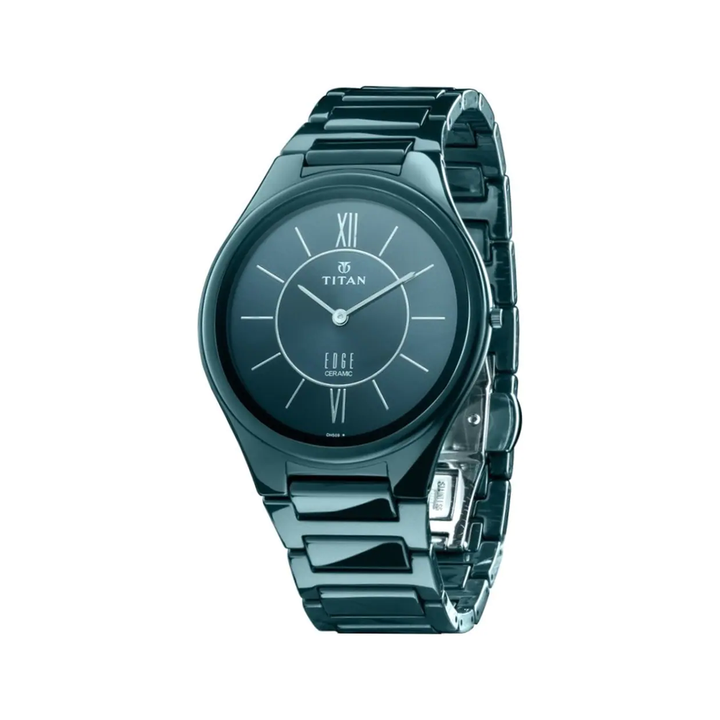 Titan NN1696QC03 Edge Ceramic Analog Watch For Men