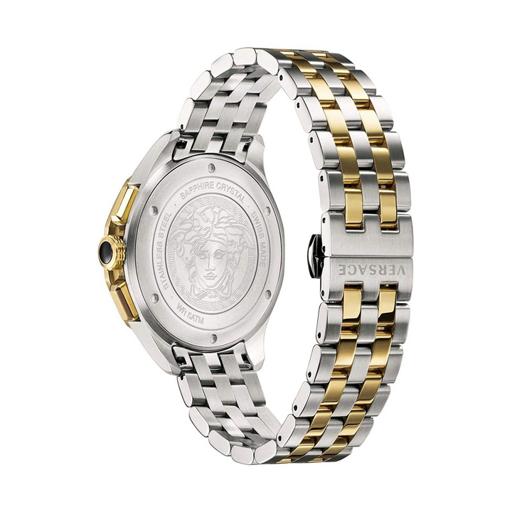 Versace VEBJ00518 Glaze Chronograph Silver Dial Men's Watch