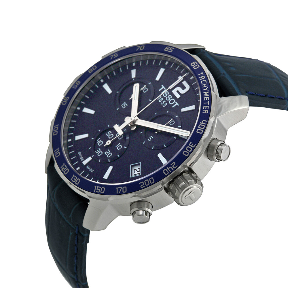 Tissot quickster clearance blue watch