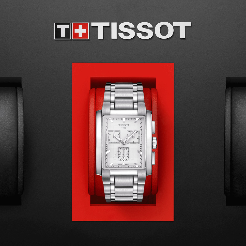 Tissot Classic TXL Chronograph Silver Dial Men's Watch T0617171103100