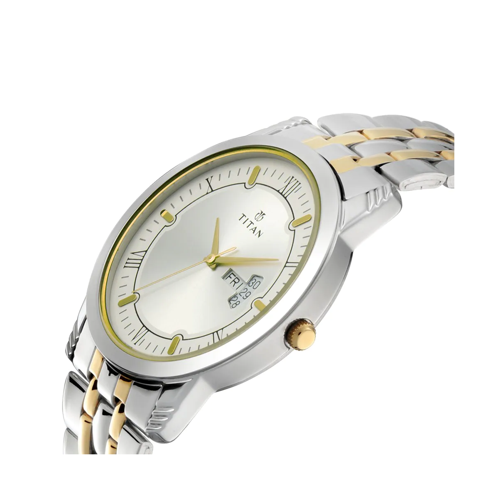 Titan Bandhan Analog Silver Dial Unisex Watch NP17742565BM01