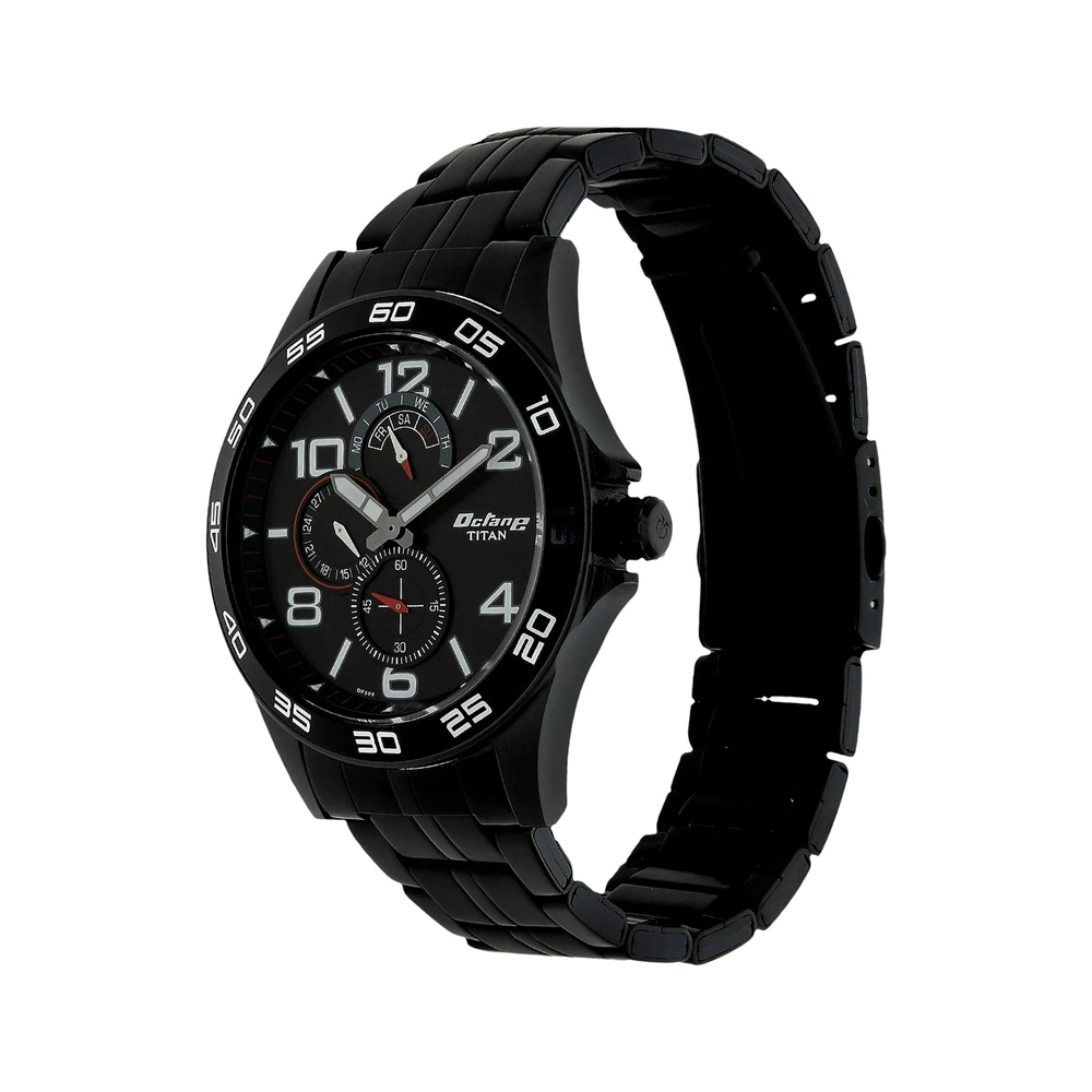 Titan NK1702NM01 Octane Analog Watch For Men The Watch Factory