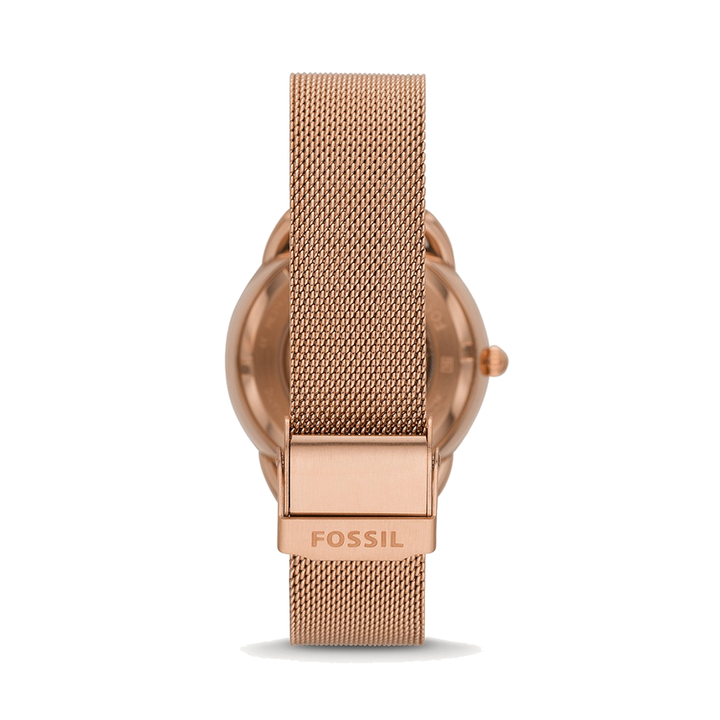 Fossil ME3187 Tailor Analog Rose Gold Dial Women's Watch