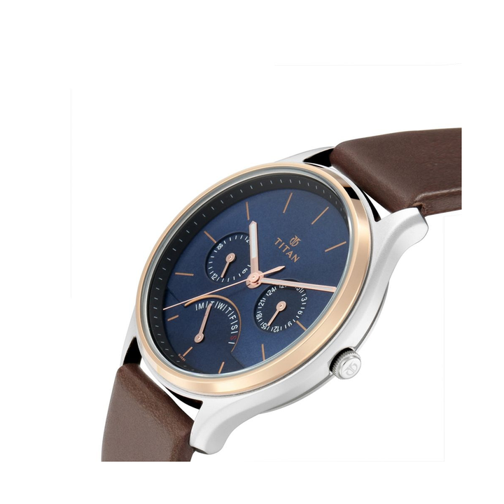 Titan Neo Analog Blue Dial Men's Watch NP1803KL01