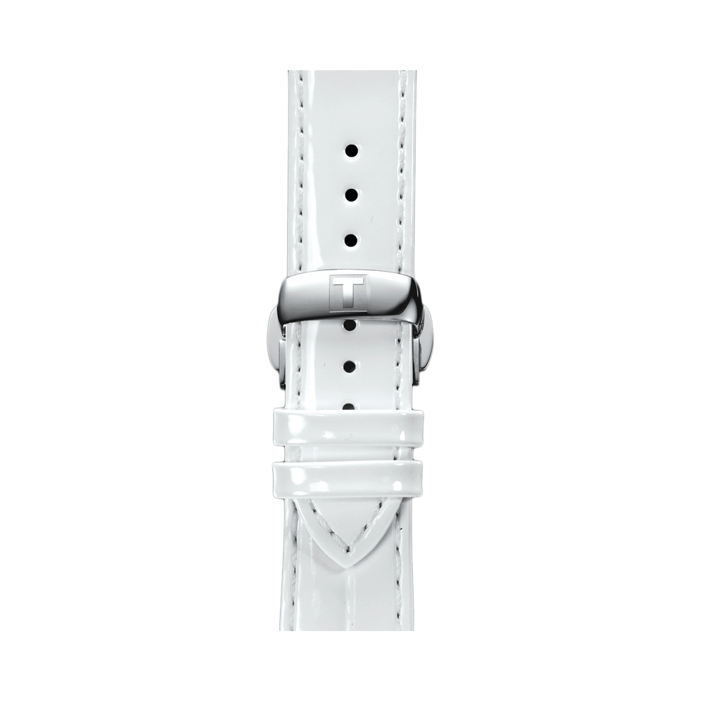 Tissot T-Touch II White Mother Of Pearl Ladies Watch T0472204611600