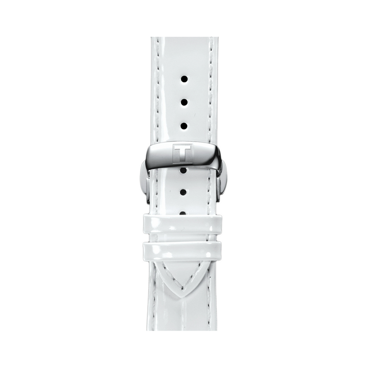 Tissot T-Touch II White Mother Of Pearl Ladies Watch T0472204611600