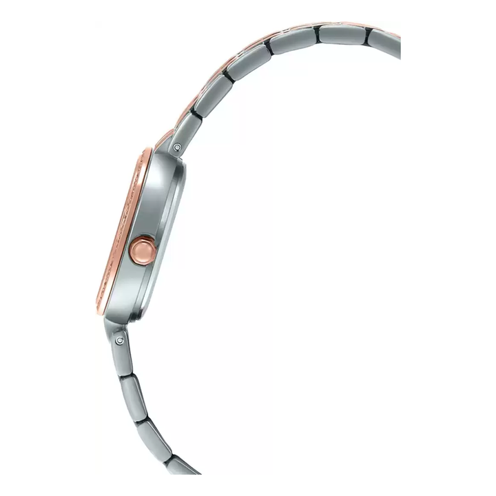 Casio Sheen Analog Rose Gold Dial Women's Watch-SH227