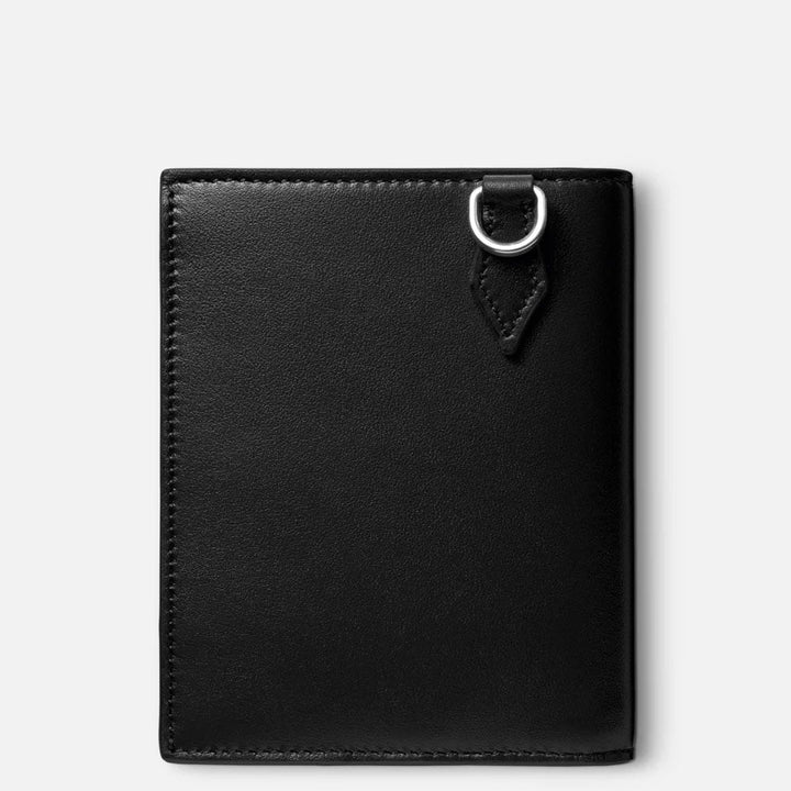 Mont Blanc Meisterstück Compact Wallet, Black, Leather, 6 Cards,129677