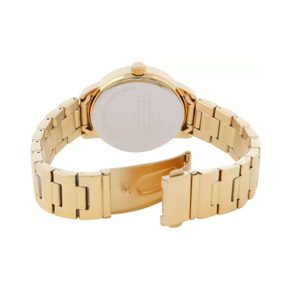 Giordano Womens Gold Dial Multifunction Watch 2881-33