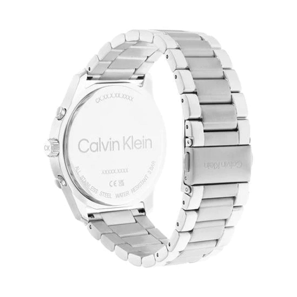 Calvin Klein Sport Multi-Function Blue Dial Stainless Steel Analog Watch for Men - 25200208