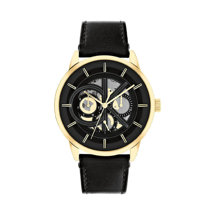 Calvin Klein Modern Skeleton Analog Black Dial Men's Watch-25200217