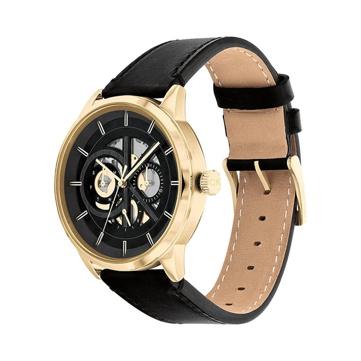 Calvin Klein Modern Skeleton Analog Black Dial Men's Watch-25200217