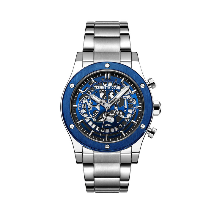 Kenneth Cole Analog Blue Dial Men's Watch-NCKC51118001MN