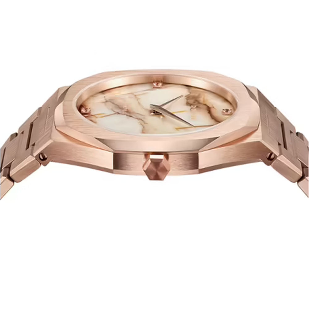 D1 Milano Rose Gold Dial Analogue Watch for Women - UTBL14