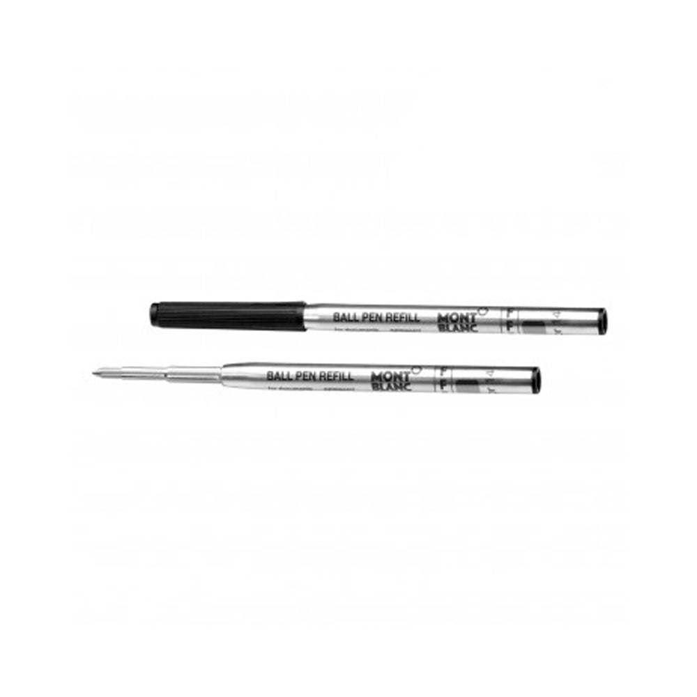Mont Blanc 116189 Ballpoint Pen Refill (F) 2 Pcs Mystery Black MB