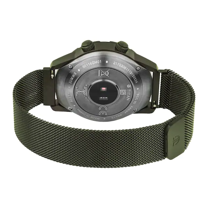 Titan Connected X Hybrid Smartwatch For Men 90116QM01