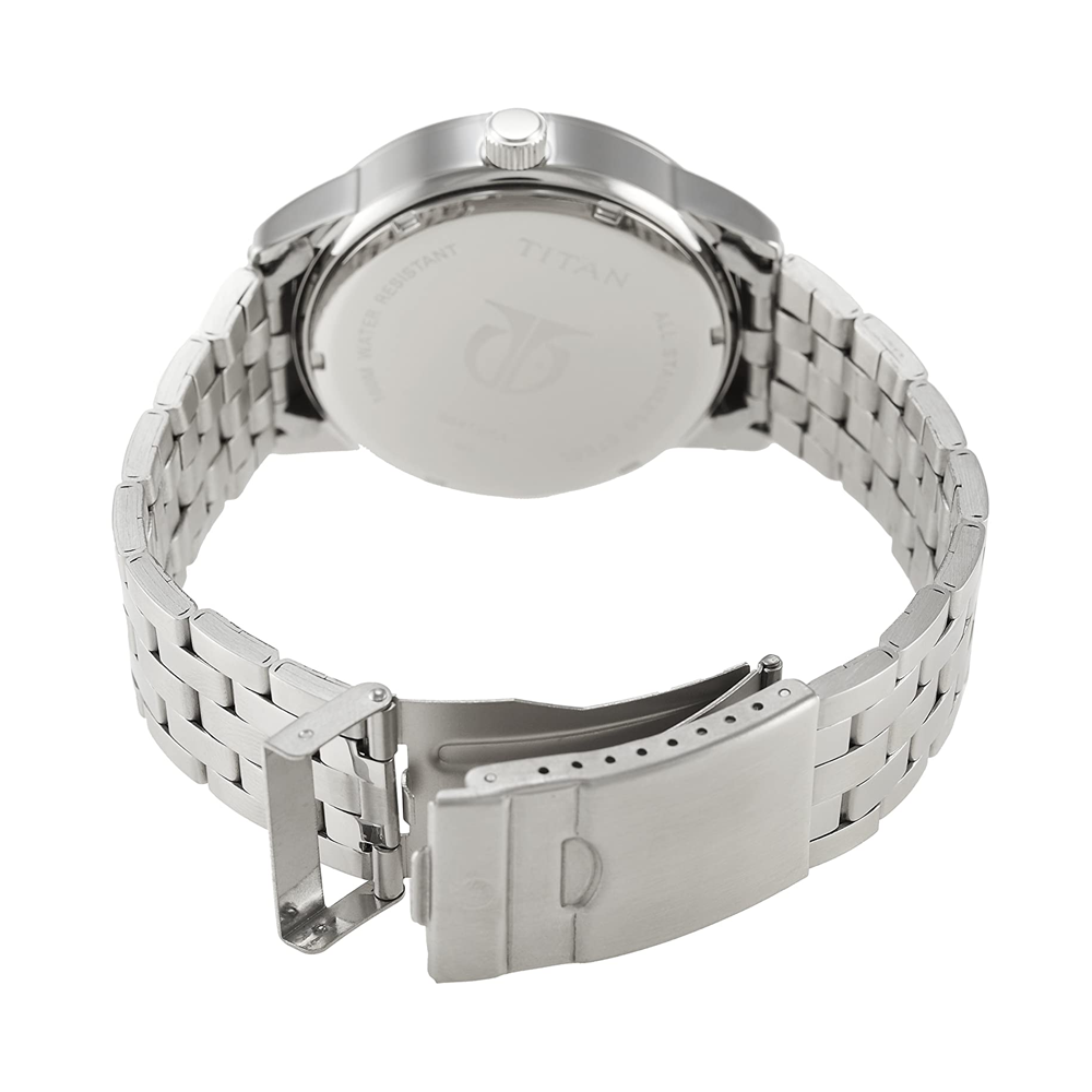 Titan Tycoon Analog Black Dial Men's Watch NK9441SM01