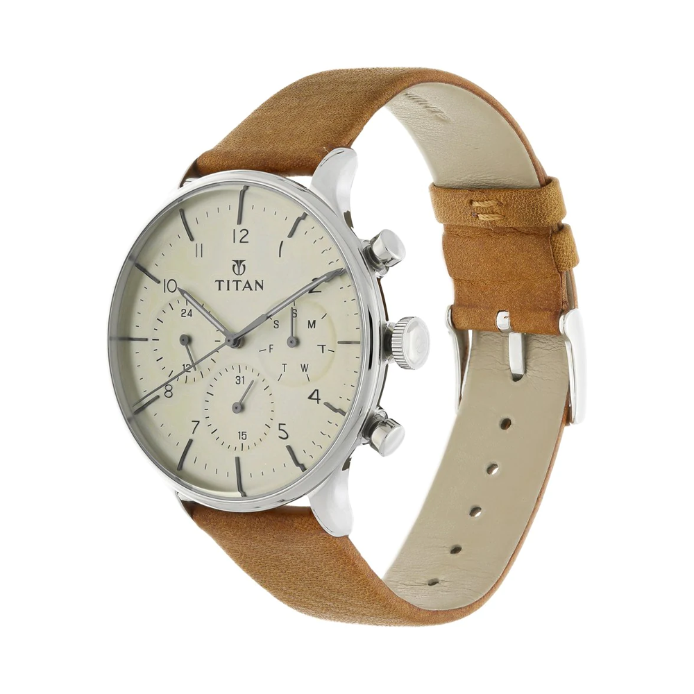 Titan light leather on sale on trend watch