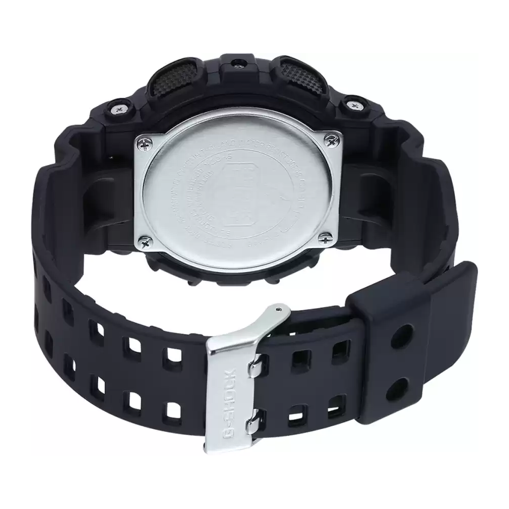 Casio Analog-Digital Black Dial Men's Watch-GA-140-1A1DR (G975)