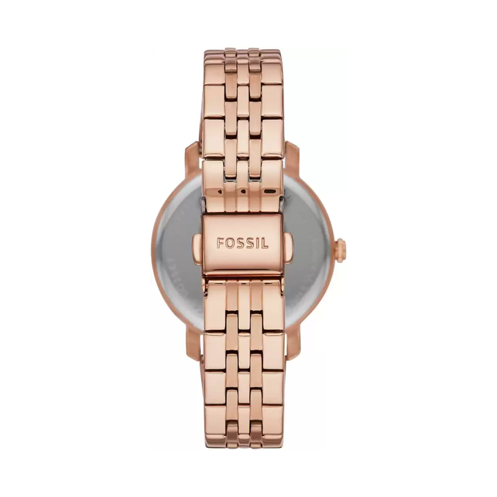 Fossil BQ3567 Lexie Luther Analog Rose Gold Dial Women's Watch