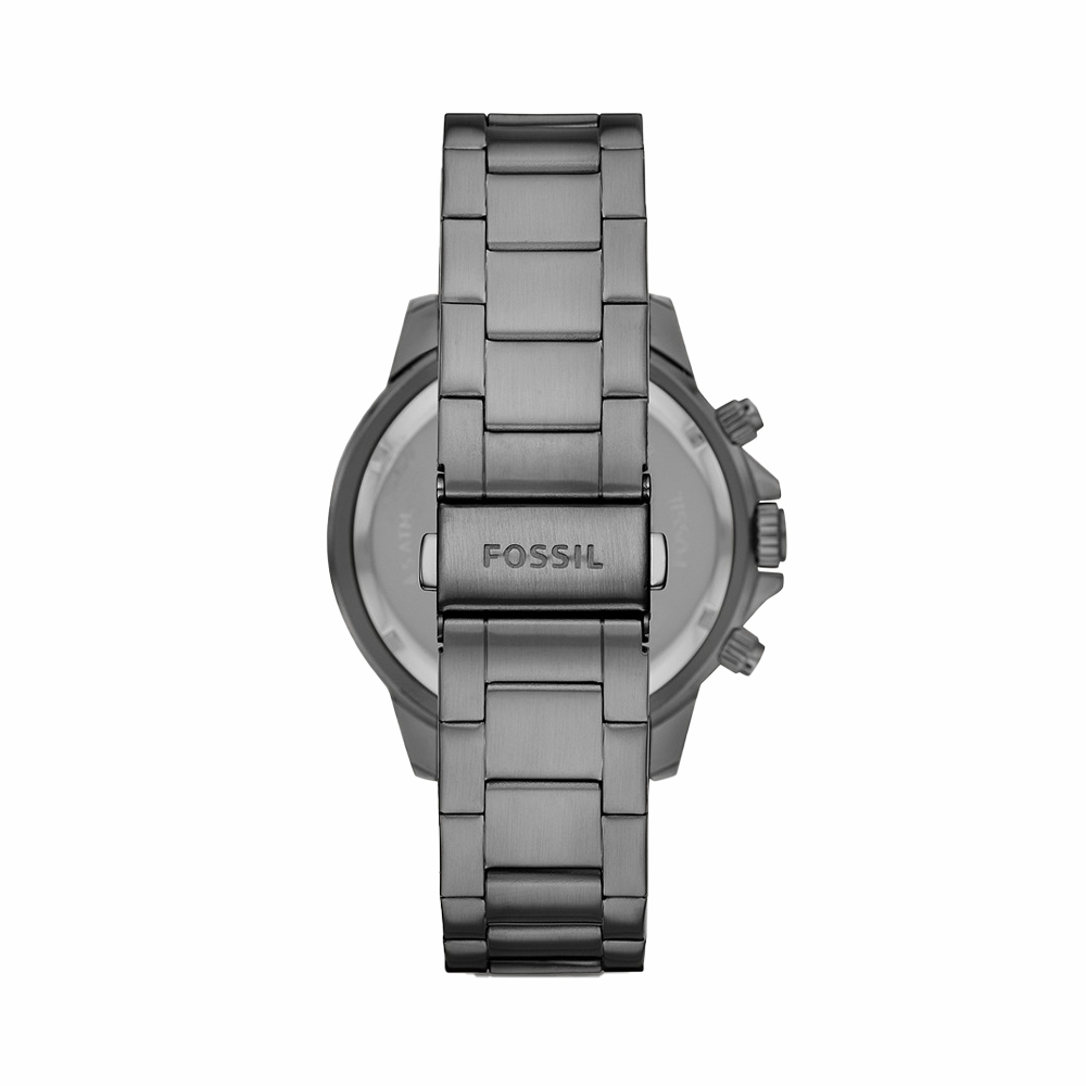 Fossil Bannon Multifunction Smoke Stainless Steel Watch BQ2491