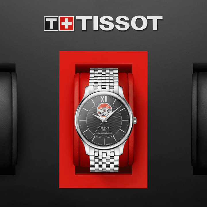 Tissot Tradition Automatic Black Dial Men's Watch T0639071105800