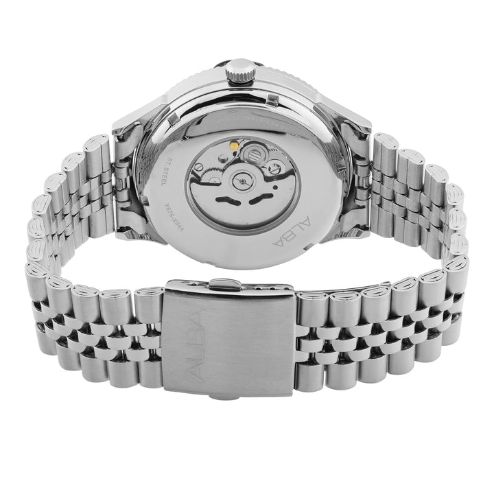 Alba AL4235X1 Emerald Green Silver Strap Mechanical