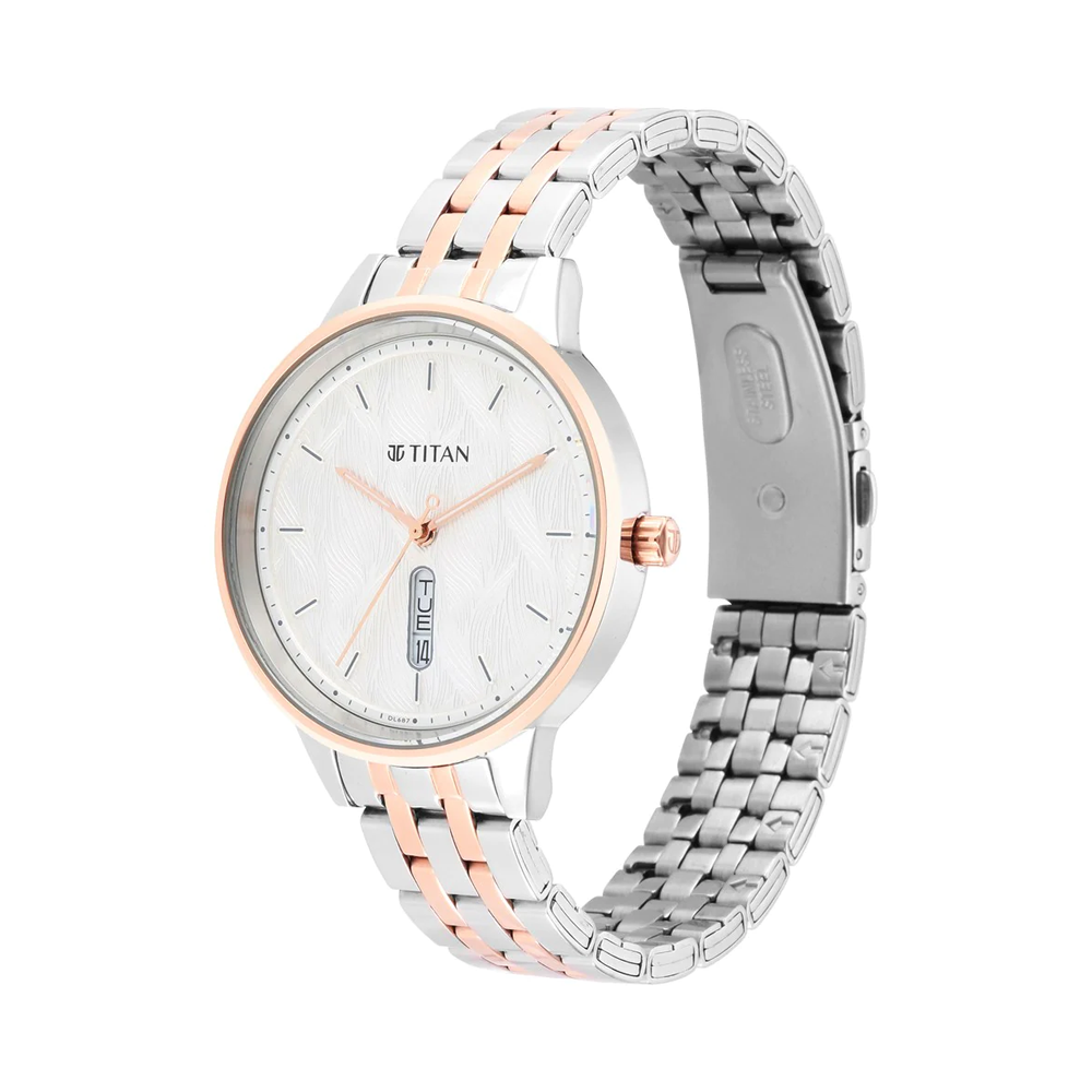 Titan Karishma Analog Silver Dial Men's Watch Ghana | Ubuy