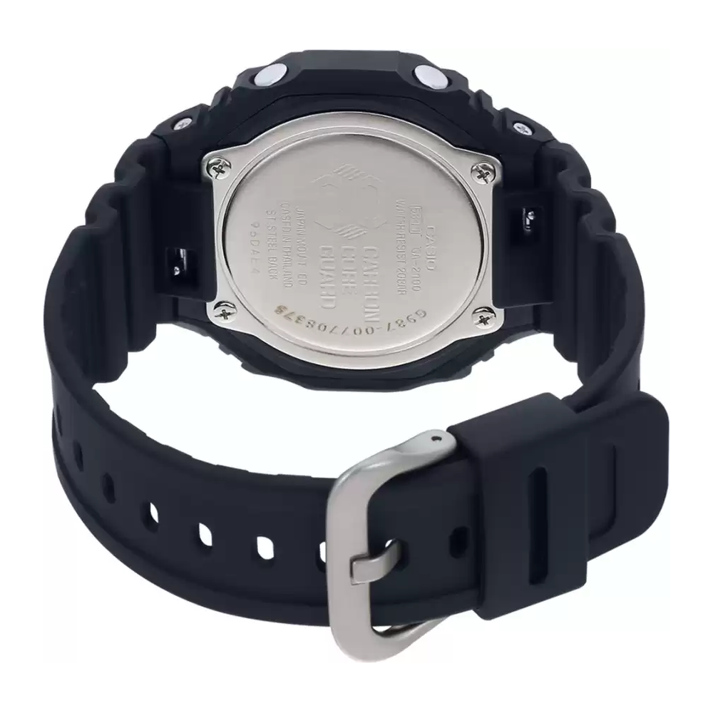 Casio G-Shock Carbon Core Guard Analog-Digital Black Dial Men's Watch - GA-2100-1A1DR(G987)