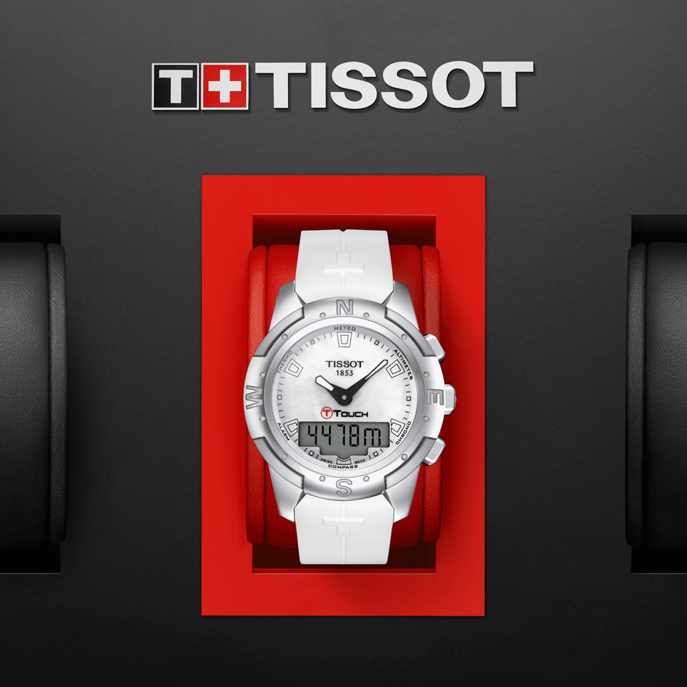 Tissot T Touch II Titanium Ladies Watch T0472204711100 The Watch