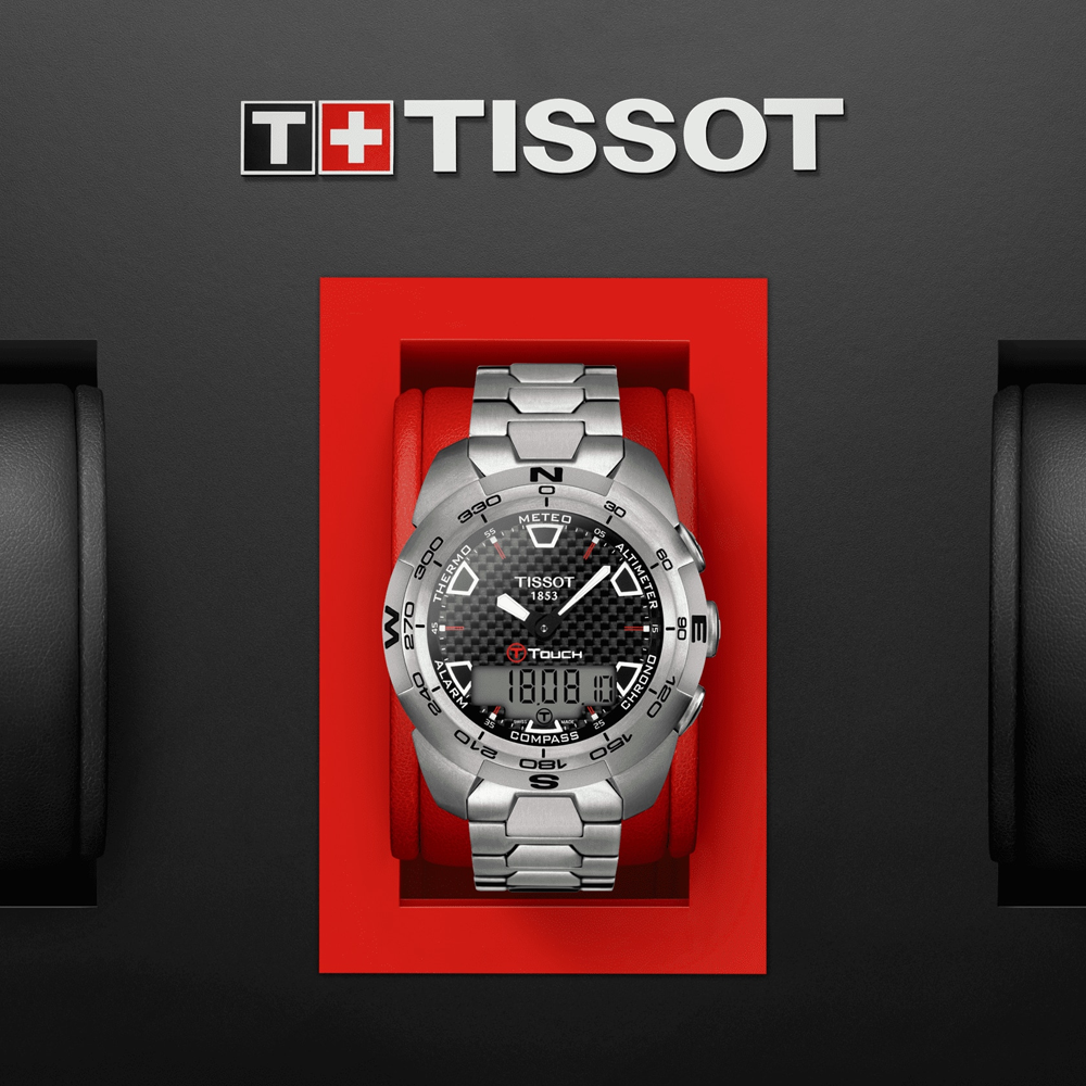 Tissot T-Touch Expert Titanium T0134204420100 Watch For Men – The