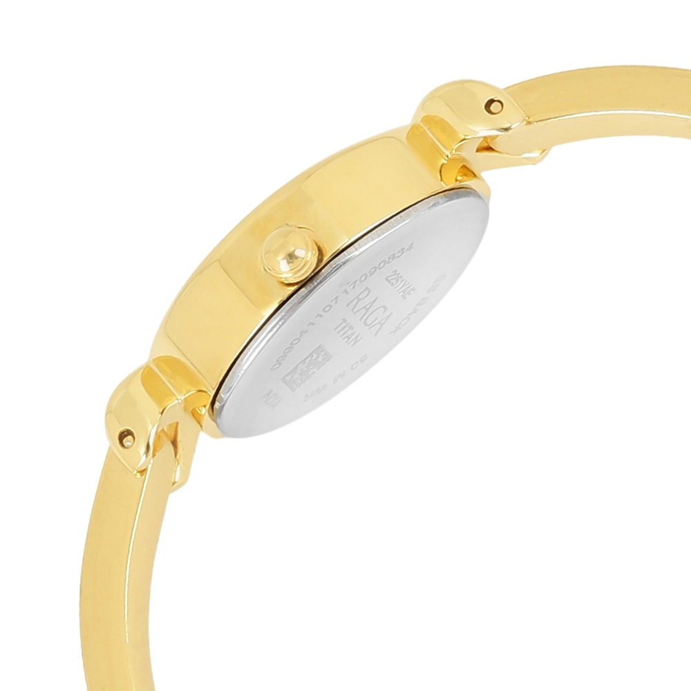 Titan Raga Analog Gold Dial Women s Watch NJ2251YM03 The Watch